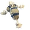 Linen Cotton Rope Dog Toys Bite Resistant Rugby Training