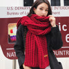 Women's Simple Thick Warm Woolen Scarf