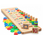 Montessori teaching log board