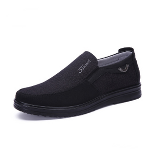 Breathable Canvas Slip-On Shoes