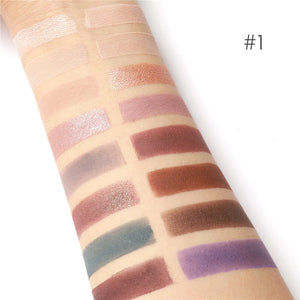 16 colors eye shadow palette