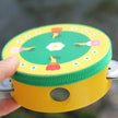 Infant teaching aids wooden hand drums