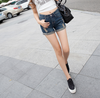 Torn Denim Shorts For Women