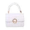 Popular embroidery thread all-match messenger chain small square bag