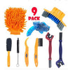 Bicycle maintenance cleaning tool set