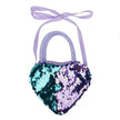 Cute Heart Shape Girls Kids Purse Handbag