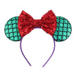 Kids Fashion Mermaid Sequin Bow Headband