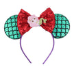 Kids Fashion Mermaid Sequin Bow Headband