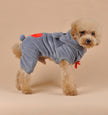 Bear four-legged coral fleece clothes