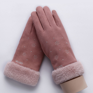 Women Touch Screen Driving Gloves 81C