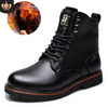 men's casual Martin boots men's plus velvet boots, shoes fashion military boots