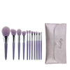 Zonia fragrant taro color 12 makeup brush set