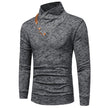 Stand Collar Knitted Sweatshirt