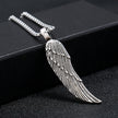 Hip-hop personality trendy brand men's feather necklace