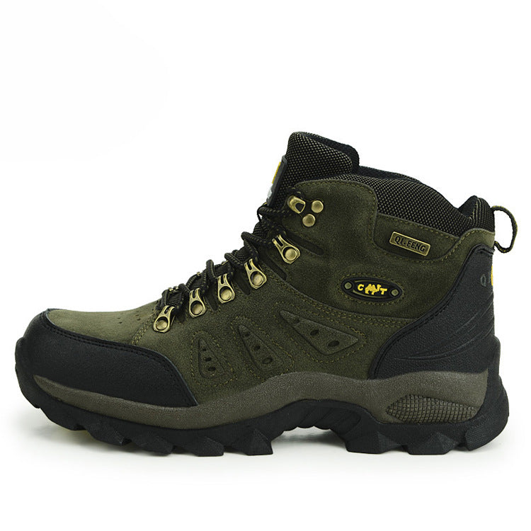 Men's high top outdoor hiking shoes