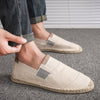 Handmade straw shoes canvas shoes