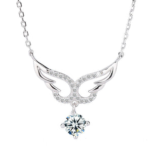 Angel wings necklace