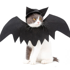 Halloween pet bat wings