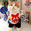 Cat funny outfit