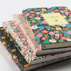 Floral loose-leaf notebook