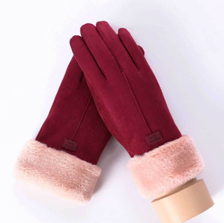 Women Touch Screen Driving Gloves 81C