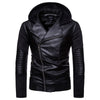 New Autumn Motorcycle Leather Jacket Men