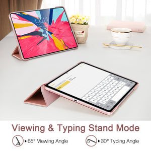 Compatible with Apple, Compatible with Apple , Magnetic Smart Case for iPad Pro 11   Cover Trifold Stand Magnet Case Magnetic Attachment Rubberized Cover for iPad Pro11