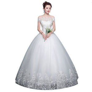 wedding dress shoulder wedding dress