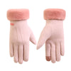 Alpscommerce cashmere full finger gloves women