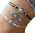 Yoga Anklet Turtle Bracelet Beach Pendant Starfish Pearl Retro Turtle Anklet