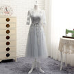 Wedding mid-length banquet evening dress