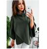 Alpscommerce  winter warm jacket high collar sweater top