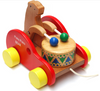 Wood small bear knocking drum early teaching creative and intellectual children's toy