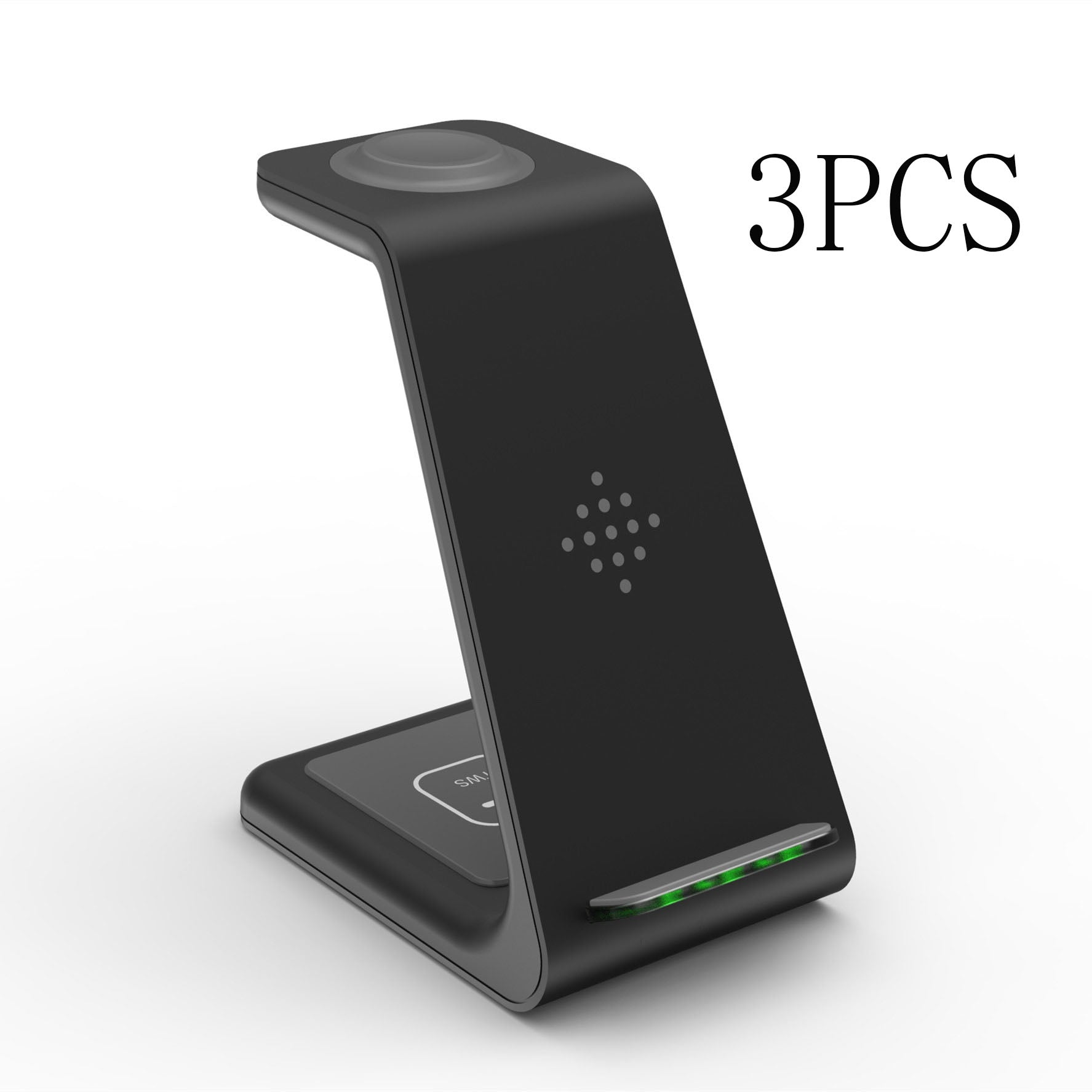 Compatible With , 3 In 1 Fast Charging Station Wireless Charger Stand Wireless Quick Charge Dock For Phone Holder