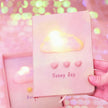 Cloud bubble light notebook