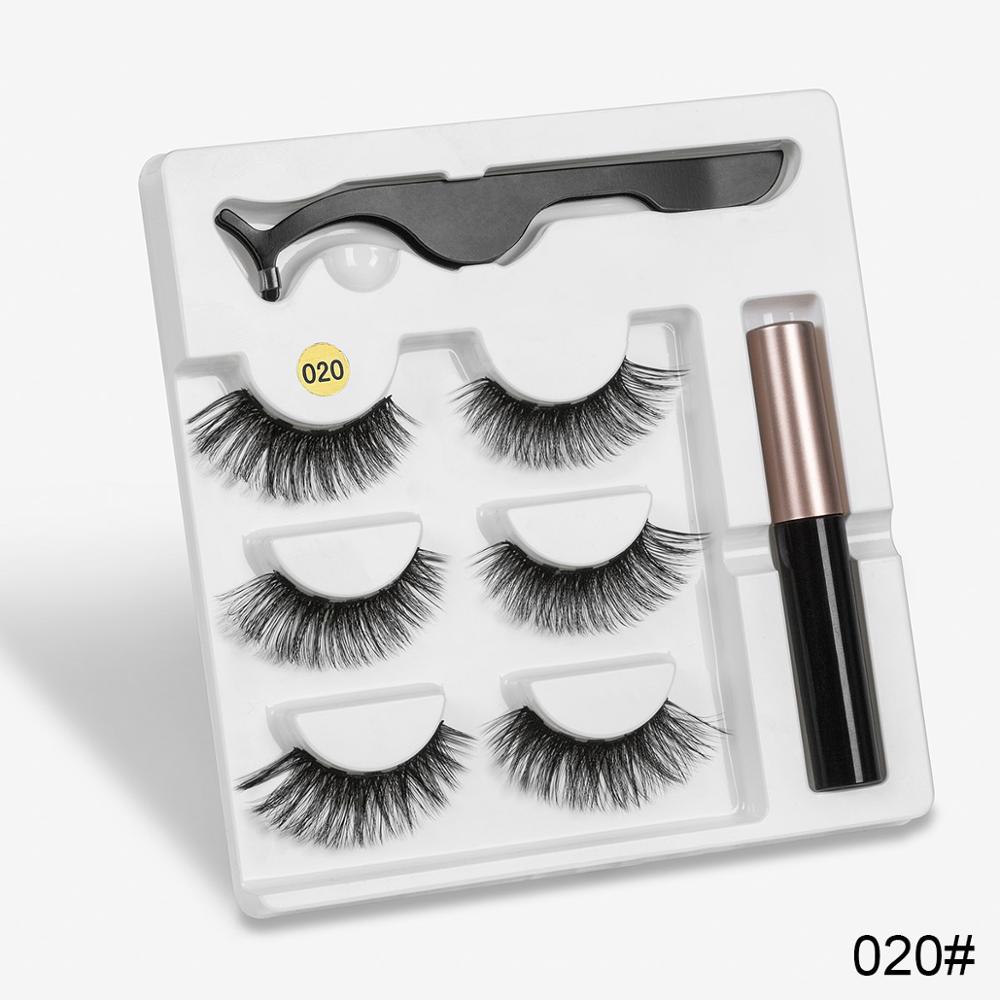 Magnetic false eyelashes