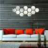 Hexagonal Mirror Environmental Acrylic Wall Sticker