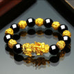 Vietnam Sand Gold Brave Bracelet Men And Women Obsidian Jewelry