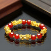 Vietnam Sand Gold Brave Bracelet Men And Women Obsidian Jewelry