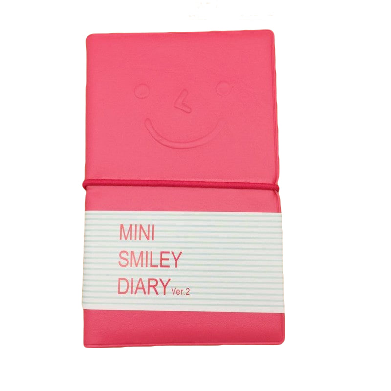 Candy Color Notebook Cute Smiling Mini Notebook