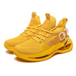 men''s shoes cross border large men''s shoes spring breathable flying woven sports shoes A02