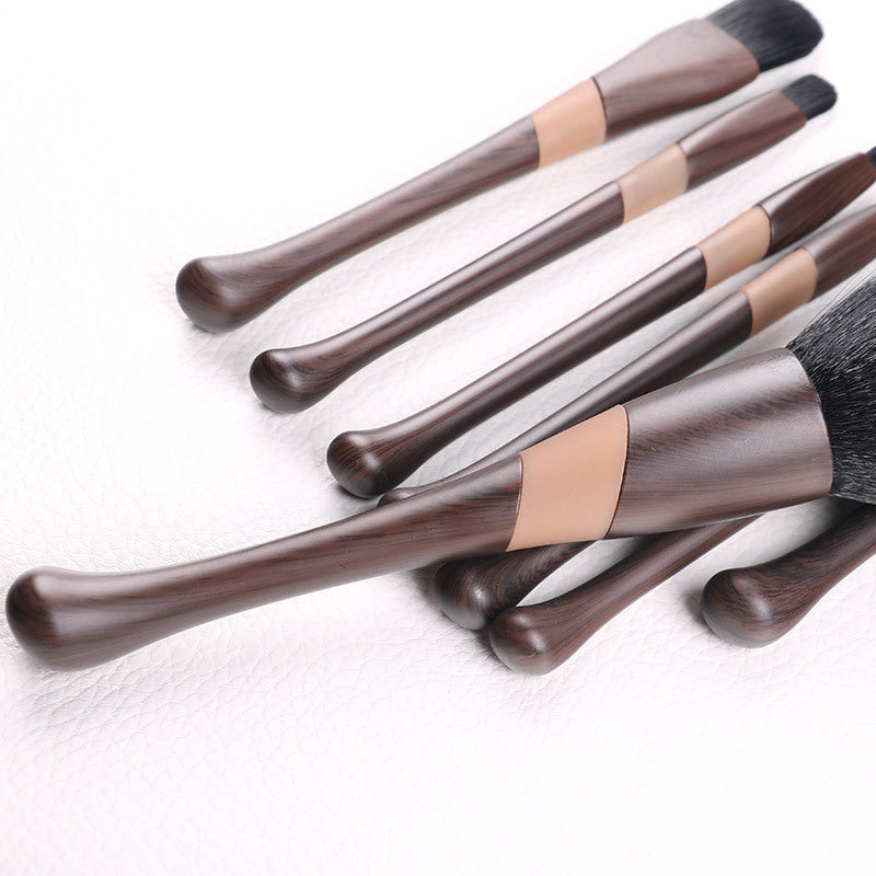 Novice Beauty Tool Set Eyeshadow with Wood Grain Handle