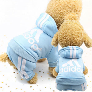 Pets New Four-Legged Dog Clothes Teddy Bichon Hiromi Winter Clothes Thickened Pet Clothes Cute