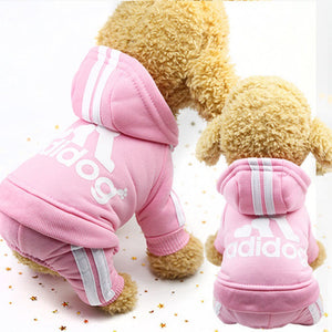 Pets New Four-Legged Dog Clothes Teddy Bichon Hiromi Winter Clothes Thickened Pet Clothes Cute