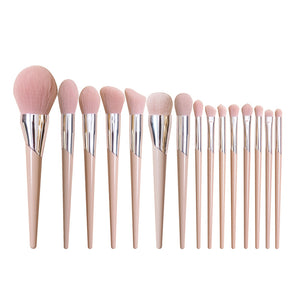 Girly Heart Nude Pink Makeup Brush