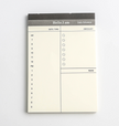 Business Day Planner, Notepad, Tear Pad, Office Desk Agenda Memo