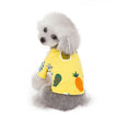 Cute Cotton Pet Dog Skirt Thin Clothes