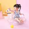 Children's Transparent Duck Swimming Ring Duck Seat Ring