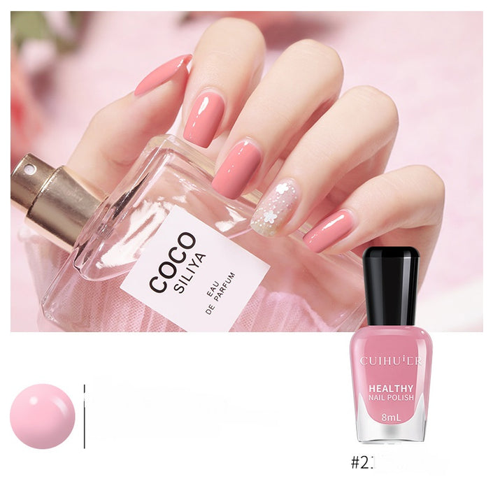 Water-based Peelable And Peelable Nail Polish 8ml Baking Free Cosmetic Makeup Set