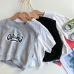 Kids Waistcoat Short Sleeve T-Shirt Two Piece Summer New Boys